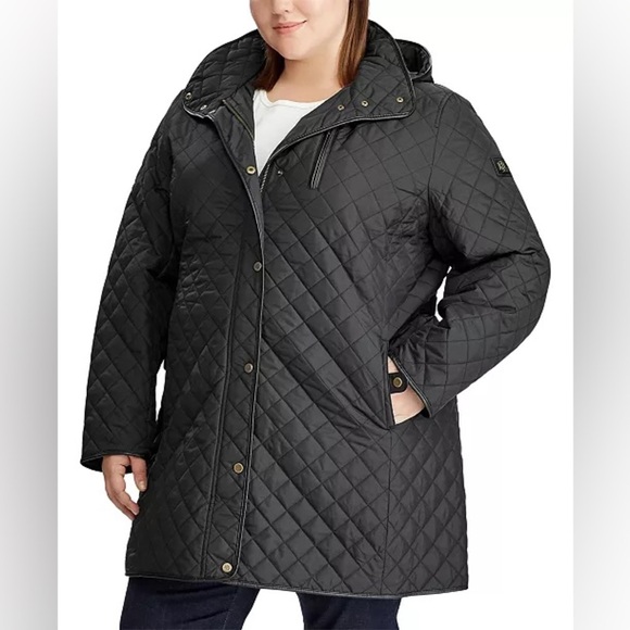 Lauren Ralph Lauren Women's Plus-Size Quilted Jacket Size 3X *No Hood* - Picture 1 of 11